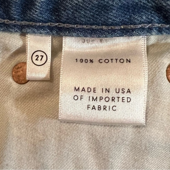 GRLFRND Cindy High Rise Button Fly Cut Off Denim Jean Shorts 27 Boho sexy - Picture 15 of 16